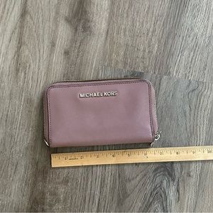 Pink Michael Kors wallet